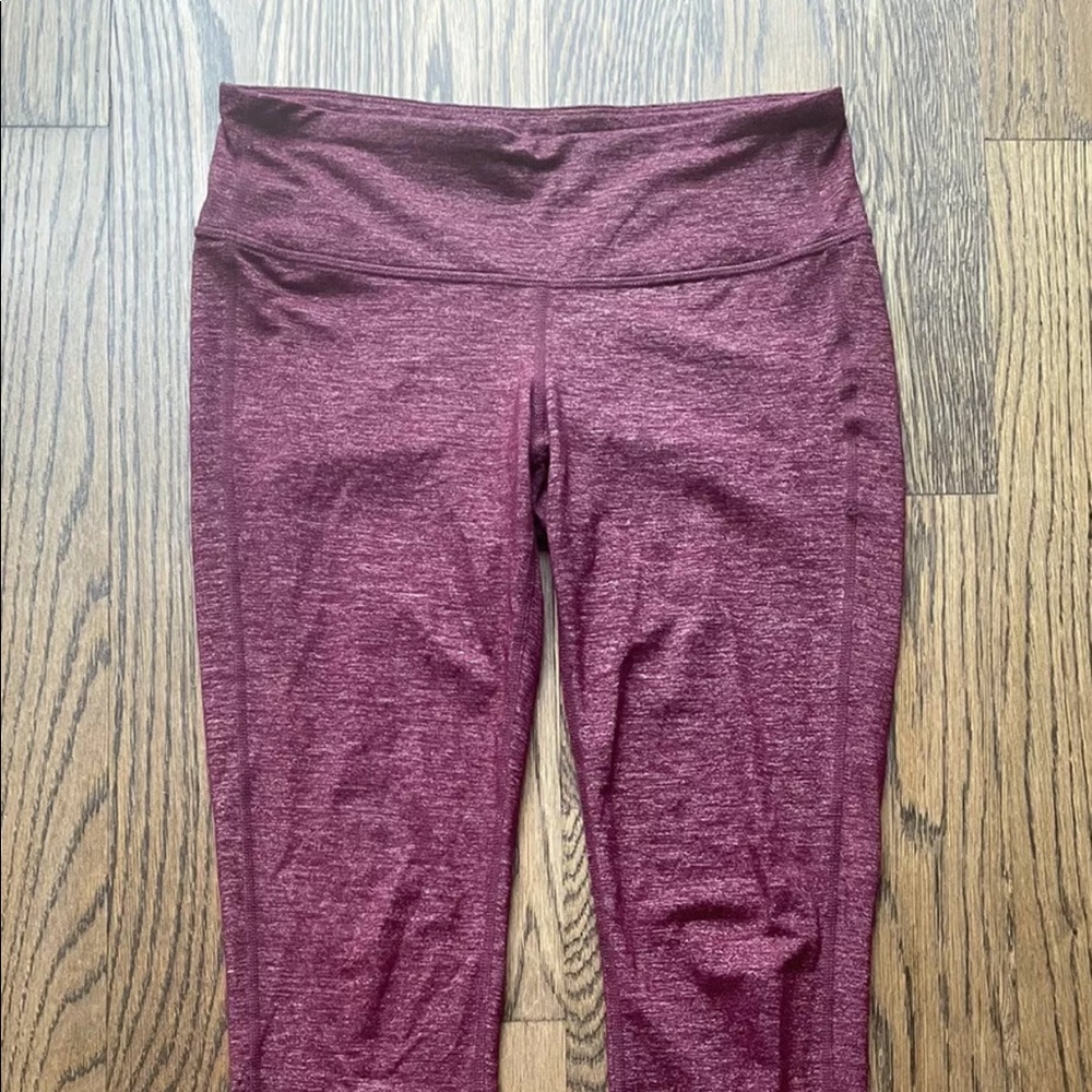 Women’s Athleta Red / Maroon Leggings Activewear Pants Small RN#54023